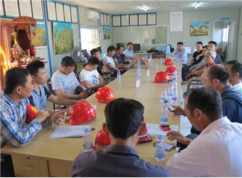 演練會議進行中